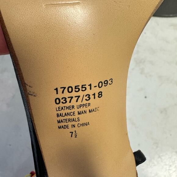 Colin Stewart Beaded Multicolored Heels Size 7.5 - Picture 8 of 8